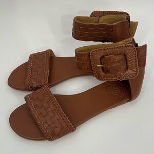 ELF Madagascar woven leather sandals